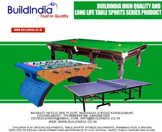 BUILDINDIA  TABLE SPORTS SERIES PRODUCT